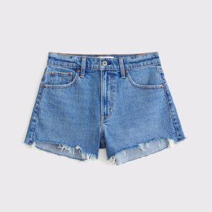 Abercrombie High Rise 90s Cutoff Short